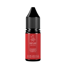 Strawberry Raspberry Cherry Ice - Imp Jar 3000 Nic Salts