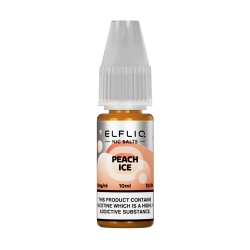 Peach Ice Elfliq nic Salts by Elfbar