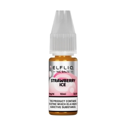 Strawberry Ice Elfliq nic Salts by Elfbar