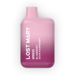 Lost Mary BM600 Prefilled Pod Vape Kit Blueberry Sour Raspberry